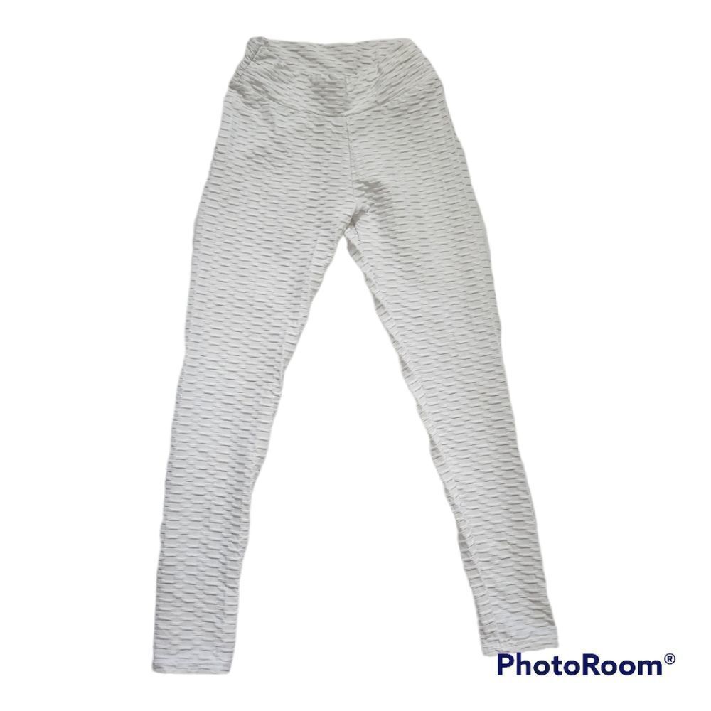 WHITE Tiktok Leggings